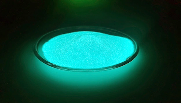 Blue-green Glow Powder