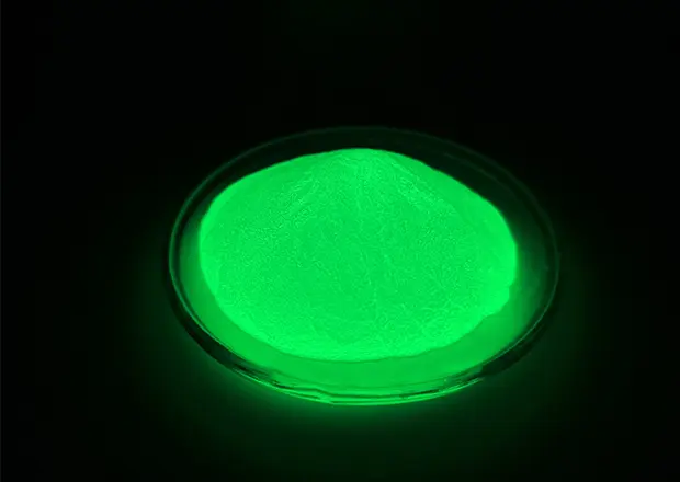 jto-9d yellow-green glow powder