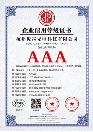 enterprise credit certificate