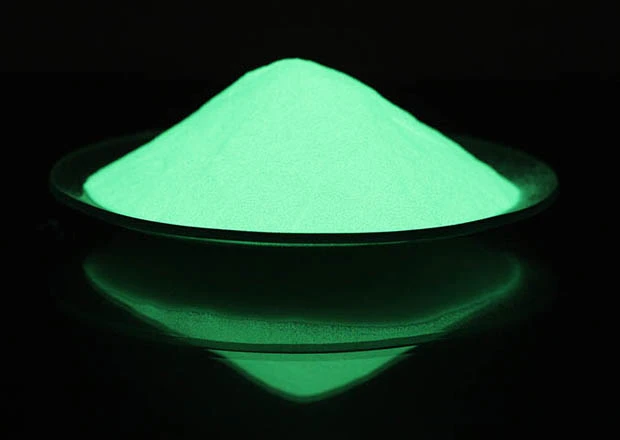 jto-w-7de yellow-green glow powder