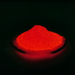 red glow in the dark powder