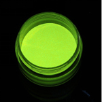 yellow green glow powder